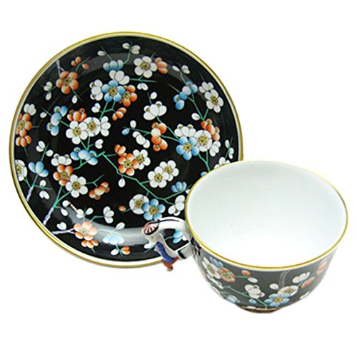 Amazon|ヘレンド(HEREND) PFNC 黒地紅梅 ティーカップ&ソーサー Amazon|ヘレンド(HEREND) PFNC 黒地紅梅 ティーカップ&ソーサー