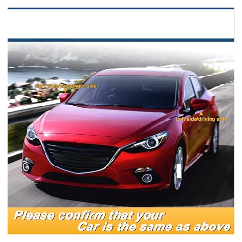 Couvercle de rétroviseur extérieur gauche Mazda 3 contre rayures - 3