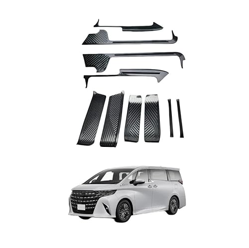 【Super Car Shop】40系アルファード アクセサリートヨタ 新型 アルファード ヴェルファイア 40系 For ALPHARD VELLFIRE ドアシル スカッフプレート サイドステップガード スカッフプレートシールプロテクター サイドステッ