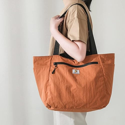 Miniatura 5 de VanFn Bolsas de lona, bolsas de viaje plegables, bolsas de gimnasio ligeras, bolsa de fin de semana al aire libre, mochila de equipaje, bolso de