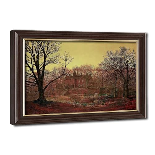 Impression sur toile d'art Grimshaw A Yorkshire Home finition haut de gamme