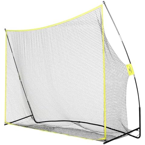 PodiuMax 10x7ft Golf Hitting Net | Driving Range for Backyard & Indoor | Also Suitable for Soccer, Baseball, Softball Practice with Carrying Bag (Hitting Net) Cover