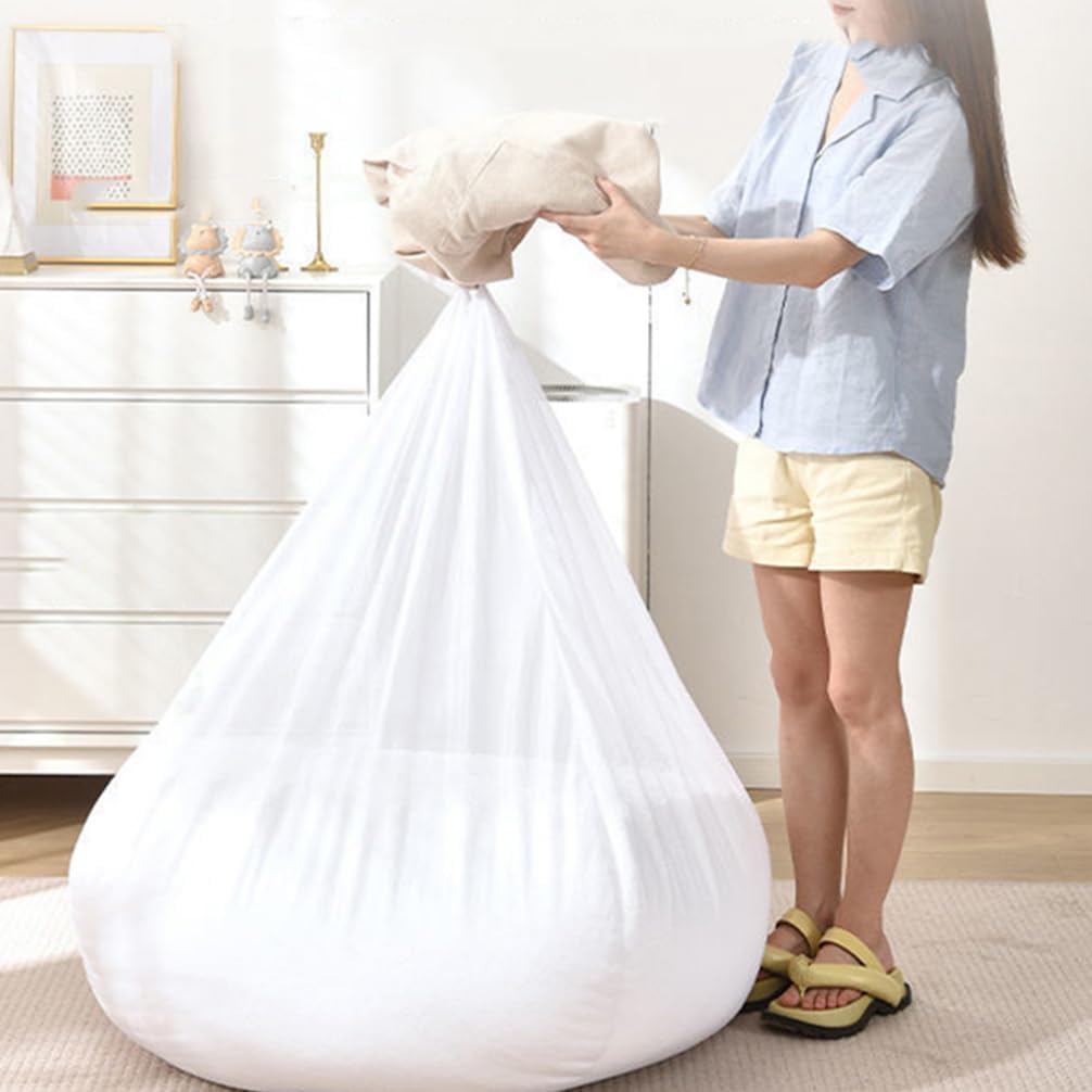 GANAZONO Bean Bag Inner Liner Lazy Sofa Inner Sleeve Replacement No Filler Bean Bag Insert Liner Washable Cover for Home Living Room 31.49 X 27.55 X 27.55 in