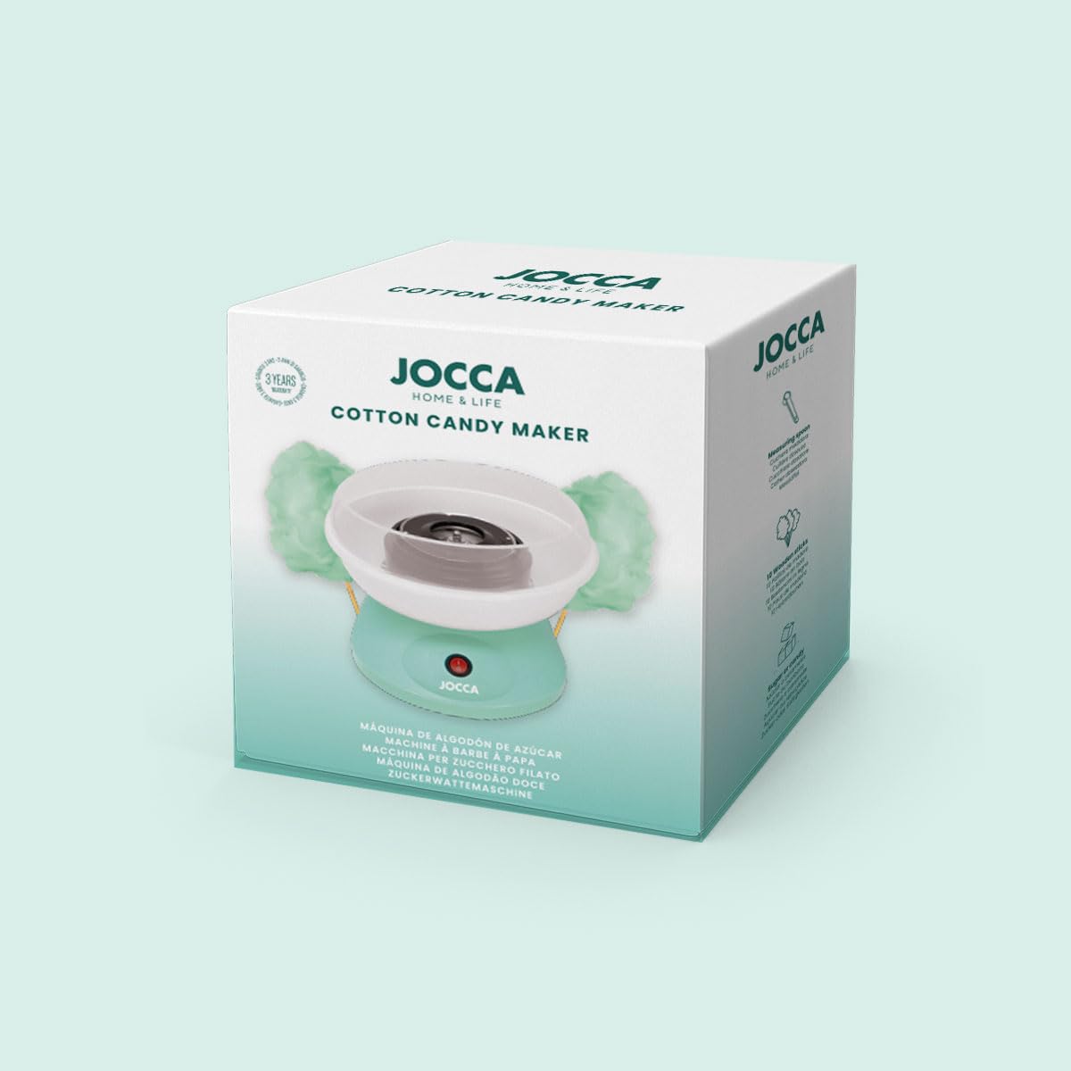 Macchina Zucchero Filato JOCCA 520W - Per Caramelle E Zucchero Domestica - Foto 6