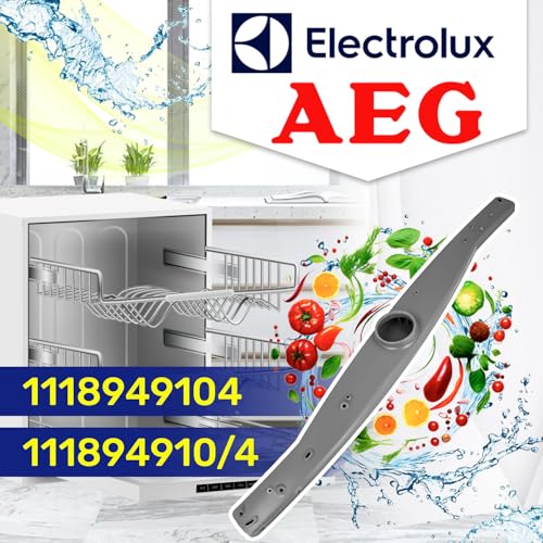 Oberer Sprüharm für Geschirrspüler 450 mm mit dem Originalcode 111894910/4 1118949104 für AEG Spülmaschine für Electrolux - MADE IN EU - Garantie 10 Jahre - MONTERAL