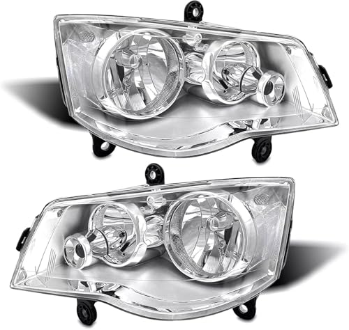 Sagnod Auto Headlights Compatible With 2008-2016 Chrysler Town & Country, 2011-2020 Dodge Grand Caravan by Sagnod Auto - Image 6