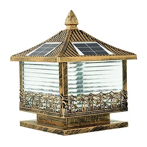 Lampe murale de villa solaire haut de gamme pour piliers et colonnes de prestige - 2