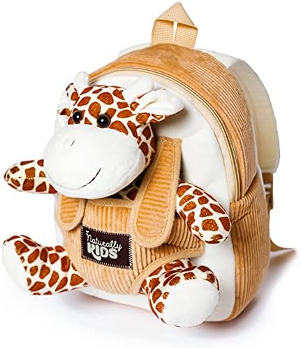 Naturally KIDS Small Unicorn Backpack for Girls Unicorn Toys for Girls Age 5 - Unicorns Gifts for Girls Unicorn Stuffed Animal for Girls - Unicorn Plush Toys for 3 4 6 7 Year Old Girls Birthday Gift