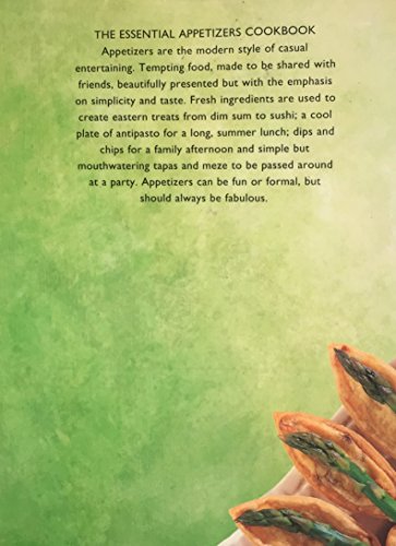 The Essential Appetizers Cookbook 1740452518 Book Cover