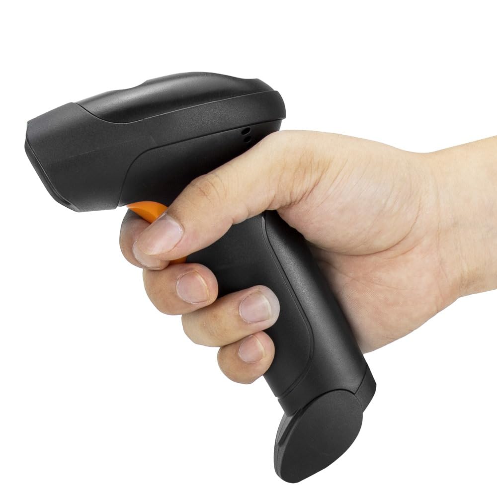 RAISA PRINTECH - 1D Wired High-Speed Handheld USB Scanner for Retail, Inventory and POS Systems I Reader for Mobile Payment Retail Store Supermarket (1D Wired) 3