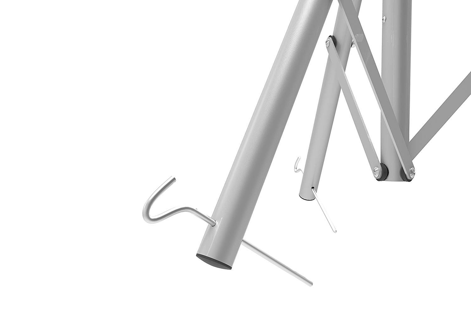 RED OPTICUM trípode satélite trípode de Acero Premium (trípode satélite para Camping Extensible 150 cm, hasta 80 cm de diámetro de Antena, 3 Clavijas, fácil instalación)