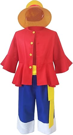 One Piece Luffy Cosplay Costume Anime 