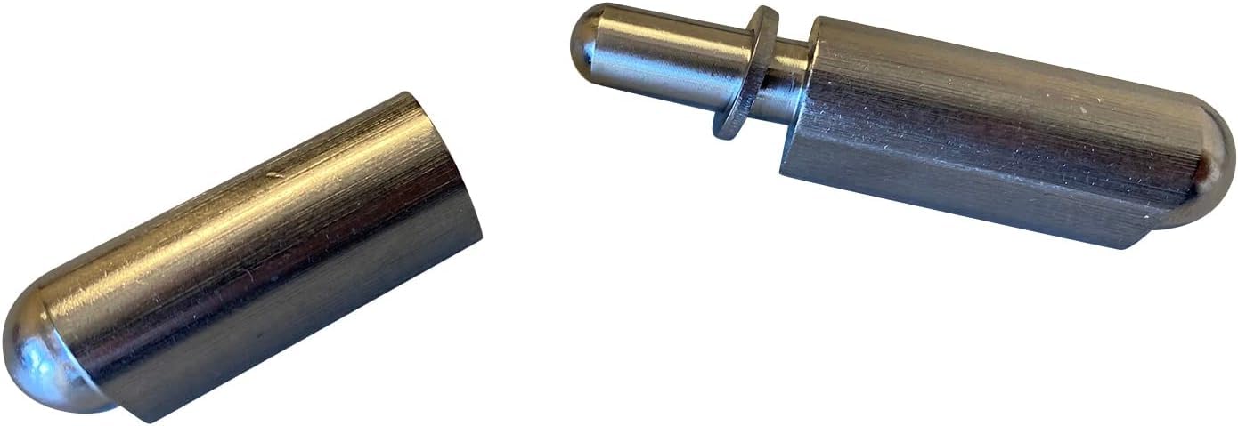 Charnière à souder inox 15,2 cm de haute précision pour portails massifs