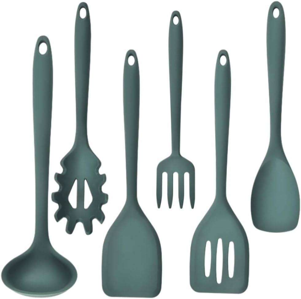 DUYHBAWRS-779 Cooking Kitchenware Silicone Utensils Set Non-Stick Cookware Spatula Ladle Shovel Kitchen Accessories