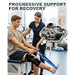 Trideer Stretch Straps with Loops, Non-Elastic Yoga Straps for Stretching, Durable Nylon Stretch Bands for Exercise Physical Therapy Flexibility, Yoga,Hamstring Leg Stretcher with Guidance - Image 3