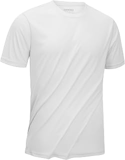 Men's Short Sleeve UPF 50+ Sun Protection Shirts Quick Dry Rashguard Swim Shirt SPF Workout Fishing Athletic T-Shirt