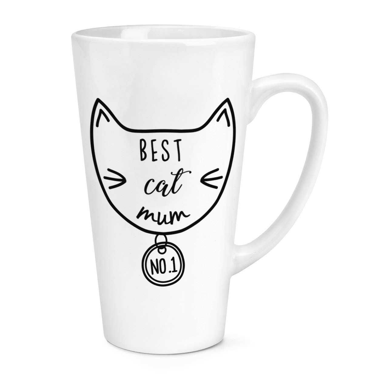 Best Cat Mum 17oz Large Latte Mug Cup
