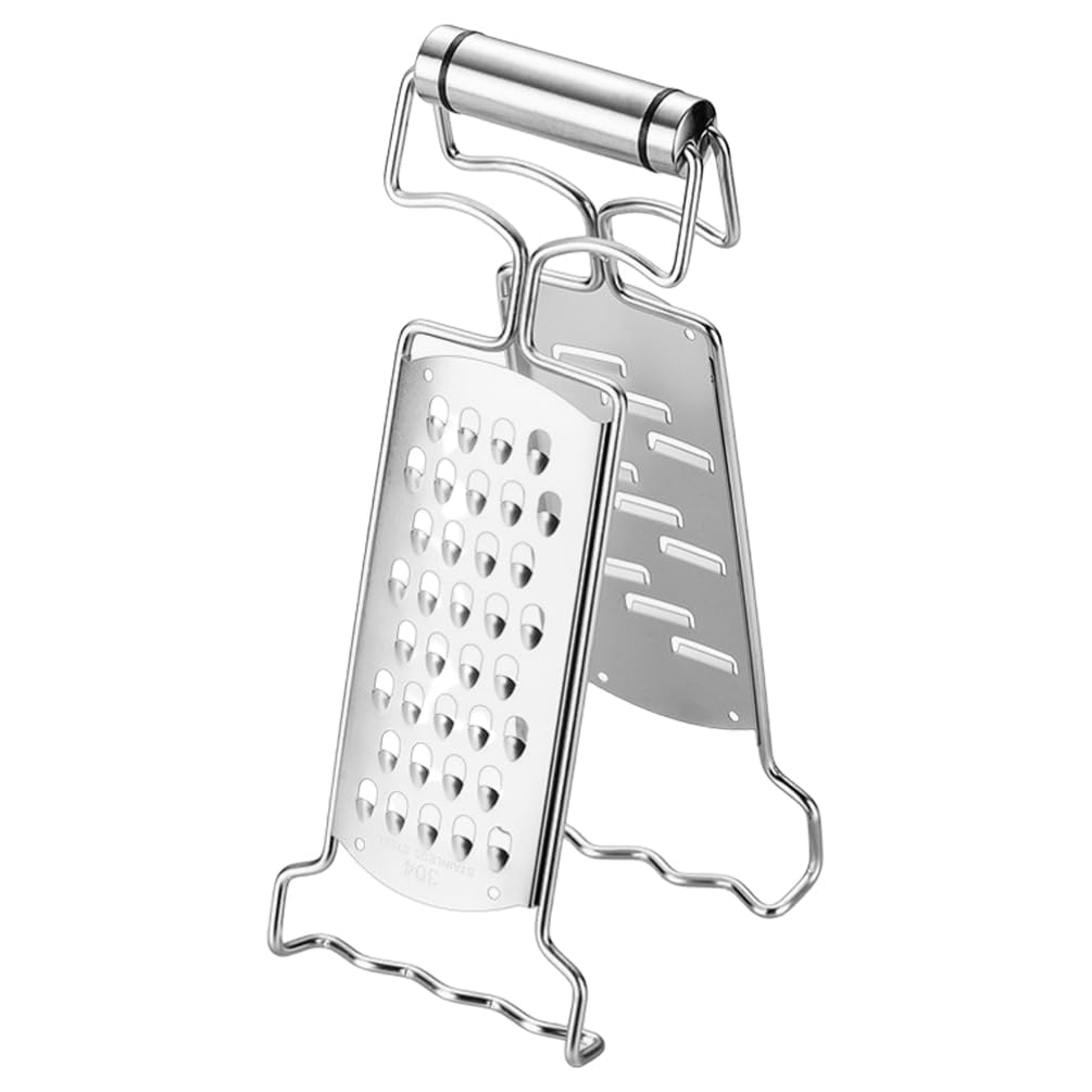 PhoBearStory 2-in-1 Multi-Purpose Hot Plate Gripper, Bowl Clip,Kitchen Tongs Bowl Dish Pan Clip Anti-scalding & Cheese Shredder Vegetable Grater for Salad, Cooking & DIY Fruit Masks