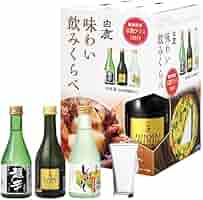 清酒 白鹿 マッチ　外箱　2個セット Amazon.co.jp: 白鹿 味わい飲みくらべ キャリーボックス 300ml×3