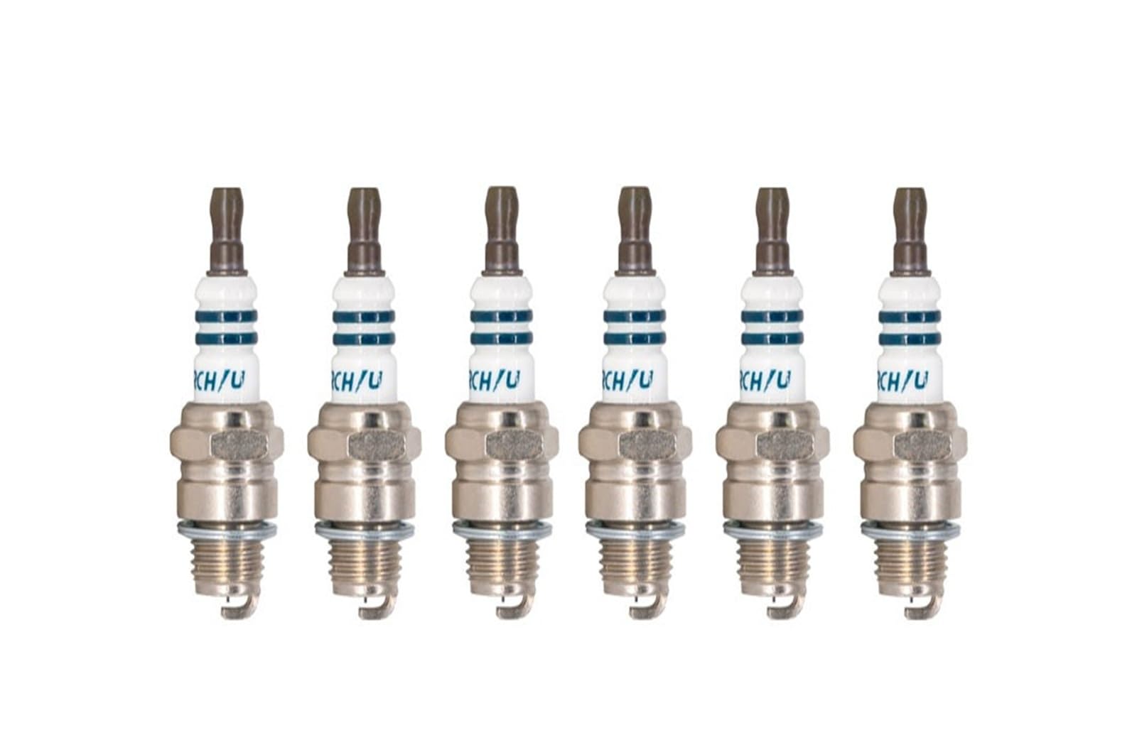 Compatible con bujía de repuesto BMR7A/BM7A for antorcha L7RIU CHAMPION CJ6, motor pequeño for motosierra, cortacésped, repuesto de bujía(6 pieces with box)