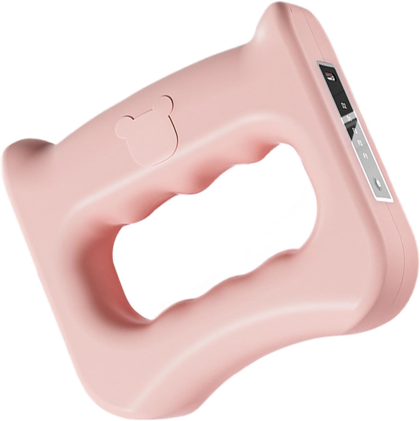 Back Massagers - Small Vibration Massager - Electric Massage Ring Portable Massaging Belt for Whole Body Muscles Rest Thigh Gym Women Work Men Fitness Waist Full Body Relaxation