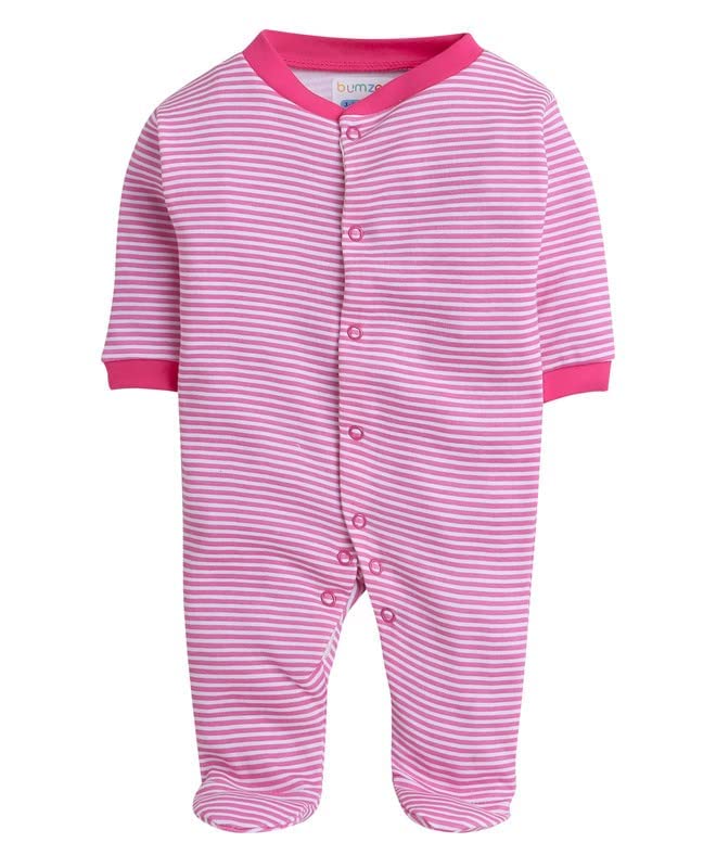 Image of Pooja Baby 100% Cotton Rompers /Sleepsuits /Jumpsuit /Night Suits for Baby Boys & Girls, Infants, New Borns