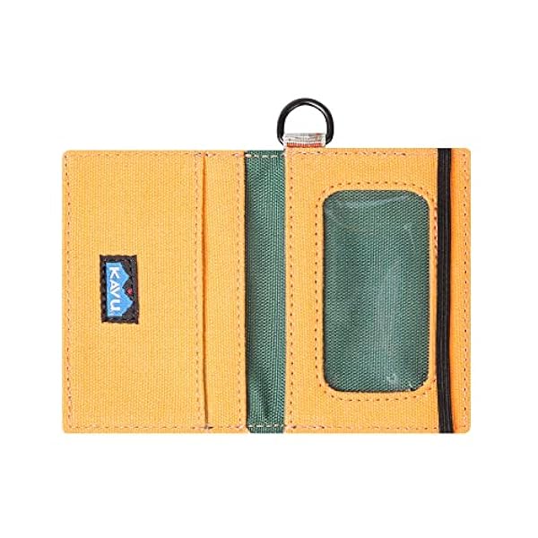KAVU Billings Bifold Portemonnee met Muntzak en Sleutelhanger - Russet Valley