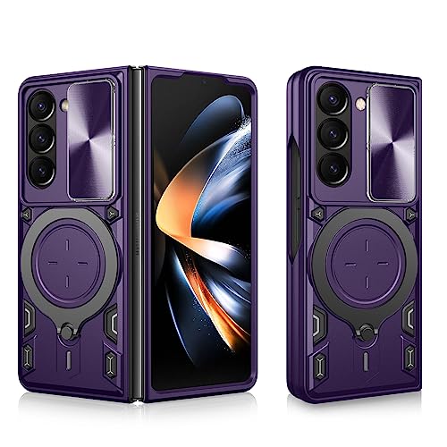 Étui Samsung Galaxy Z Fold 5 antichoc à béquille magnétique et protection militaire