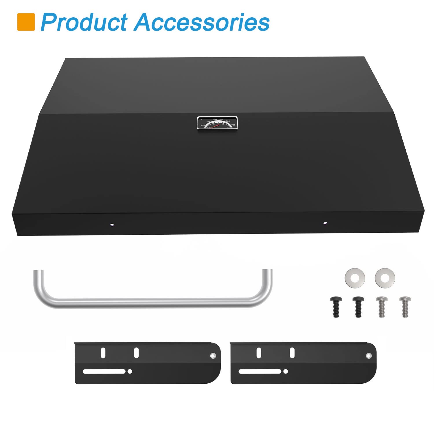 Upgrade Hinged Lid for Blackstone 36 inch Griddle, Griddle Hard Cover Flat Top Lid Compatible with 36" Blackstone Griddle (Not fit the model 1984)