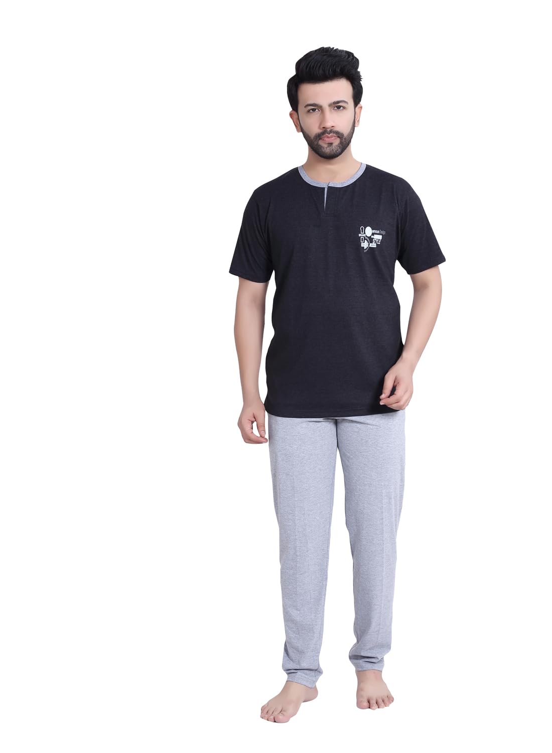 inter creation Mens Pajamas Night Suit-picture-42