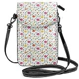 ☀ Passport purse bag dimension: Length 8.0in * Height 7.6in . Phone purse holder perfect size to fit most of the smart mobile phones with a big screen.