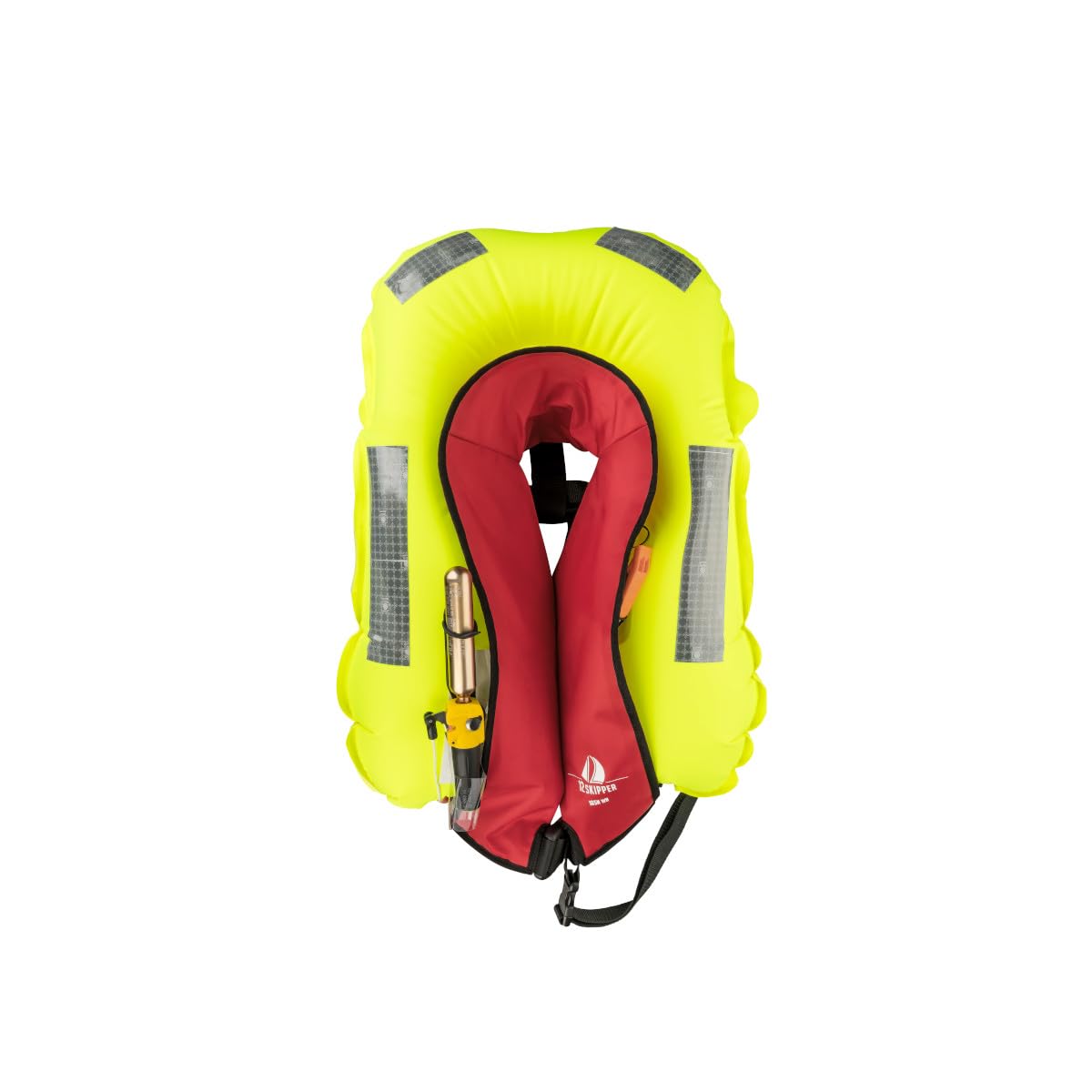 Giubbotto di salvataggio automatico 165N ISO rosso