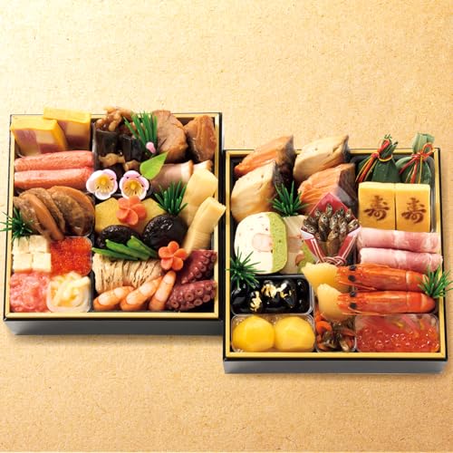 おせち 京・料亭わらびの里 和風料亭おせち 二段重 (約2人前/34品/冷凍品) 2026 お節 御節 おせち料理 お節料理 御節料理 自宅用 おうち用 少人数 オードブル 和食 和風 特選 高級 豪華 豪華爛漫 惣菜 詰め合わせ お取り寄せ