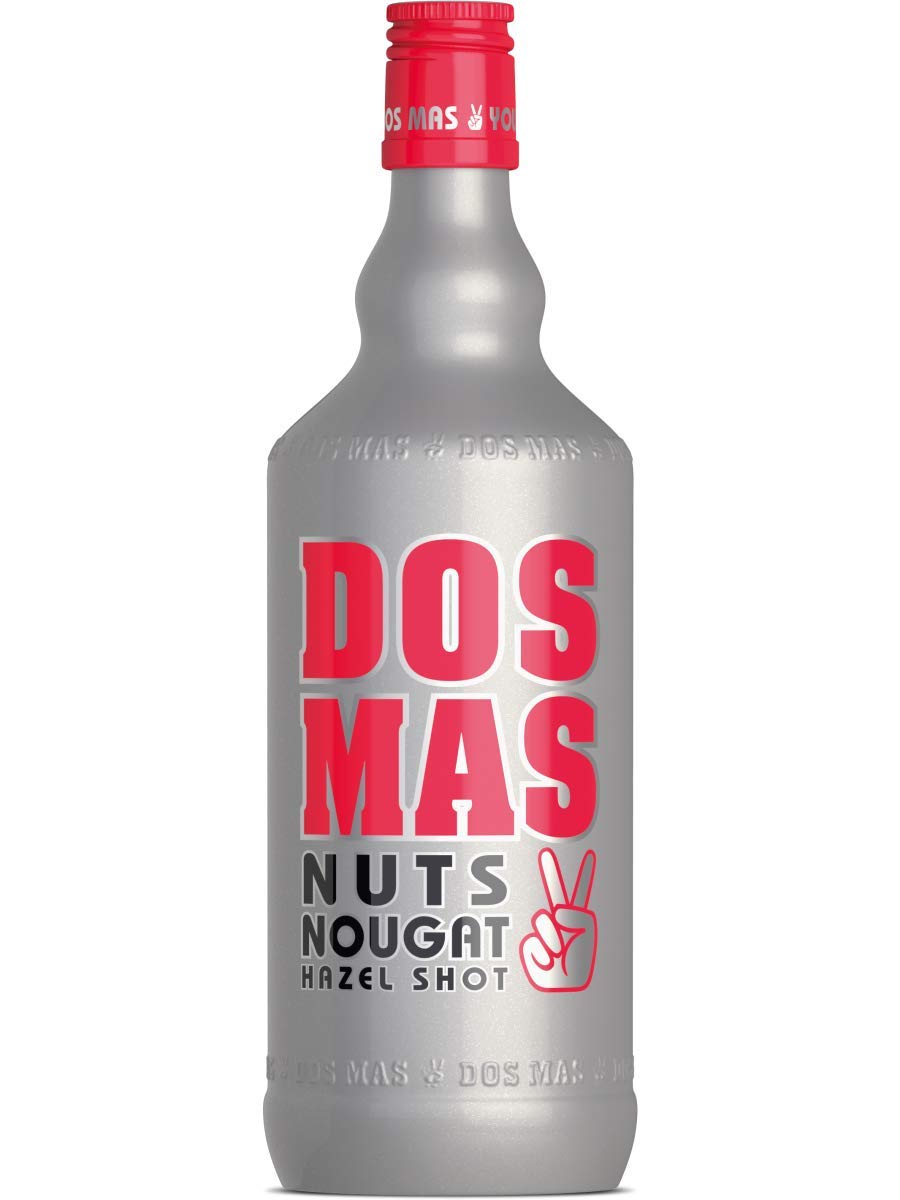 DOS MAS Hazel Shot Nuts Nougat 0,7l 17% Vol. Dos Mas