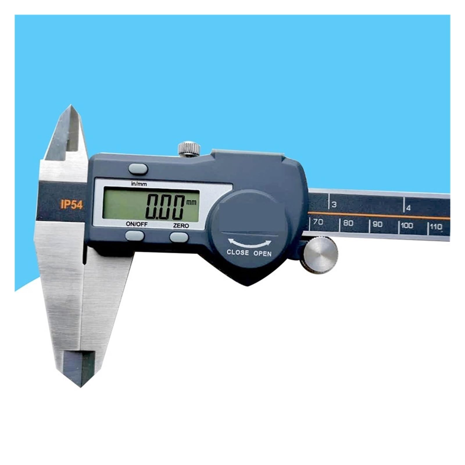 mikrometr lcd cyfrowy, Suwmiarka elektroniczna Suwmiarki cyfrowe Mikrometr Suwmiarka stalowa Messschieber 0-500mm,narzędzie pomiarowe suwmiarki(0-500mm)