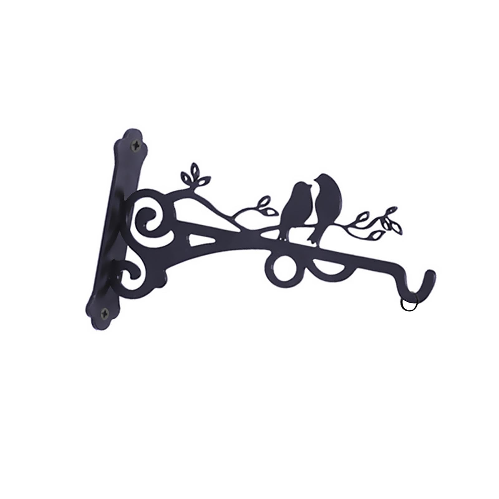 Iron Wall Hook Hanging Plant Bracket for Indoor Outdoor Decor Flower Baskets Style B | Yard, Garden & Outdoor Living | Gardening Supplies | Plant Care, Soil & Accessories-image-22