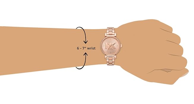 Amazon | Michael Kors MK4335 - Sofie ローズゴールド | 腕時計