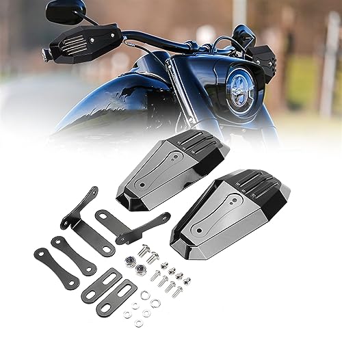 Protège-mains moto universels contre le vent pour Harley Fat Boy