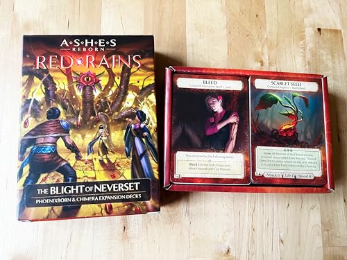 Ashes Reborn: Red Rains The Blight of Neverset Expansion Decks miniatura 6