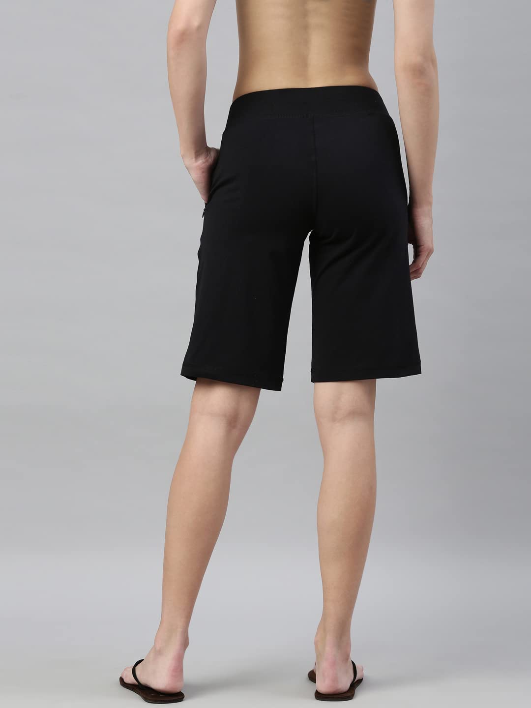 Enamor E044 Essentials Womens City Shorts - Image 2 thumbnail