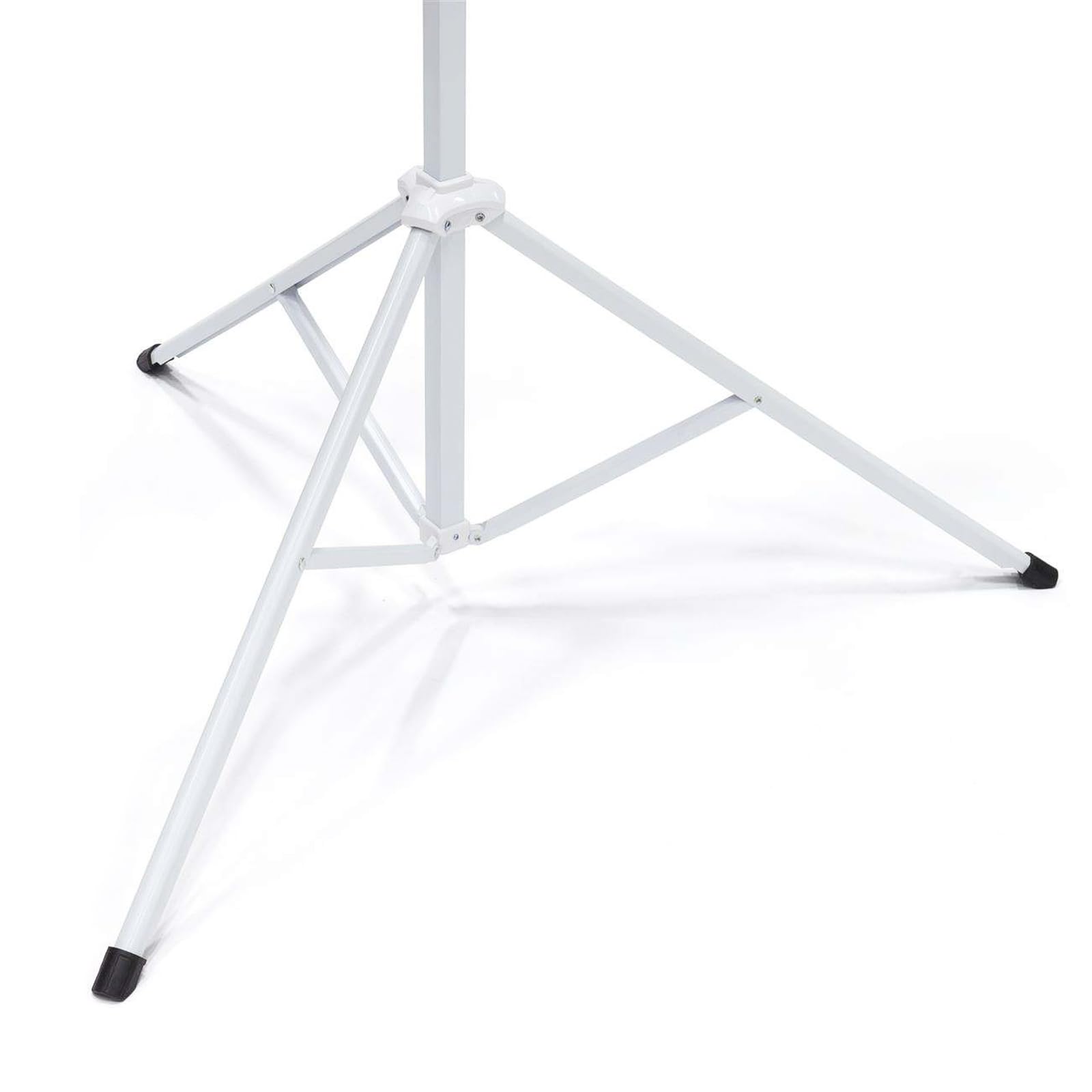 Fabulcozy Écran de Projection avec Support trépied réglable en Hauteur écran vidéo projecteur 84 Pouces Format 4:3 171L x 131H cm pour Home Cinéma et Entreprise,Blanc