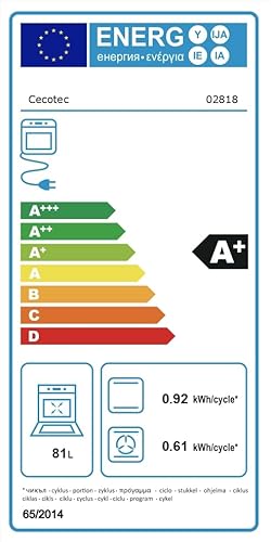 Cecotec Horno Integrable Pirolítico 60cm Bolero Hexa P506000 Edge A+. 3400W, 81L de Capacidad, 11 Funciones con Airfryer Master, Pizza Master, 3D Cooking, Steam Base X2, Pirólisis - imagen 17