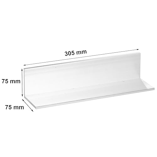 Miniatura 2 de Ángulo de aluminio 3 "x 3", 1/4" de grosor, 12 "Longitud T6511 Molino Stock
