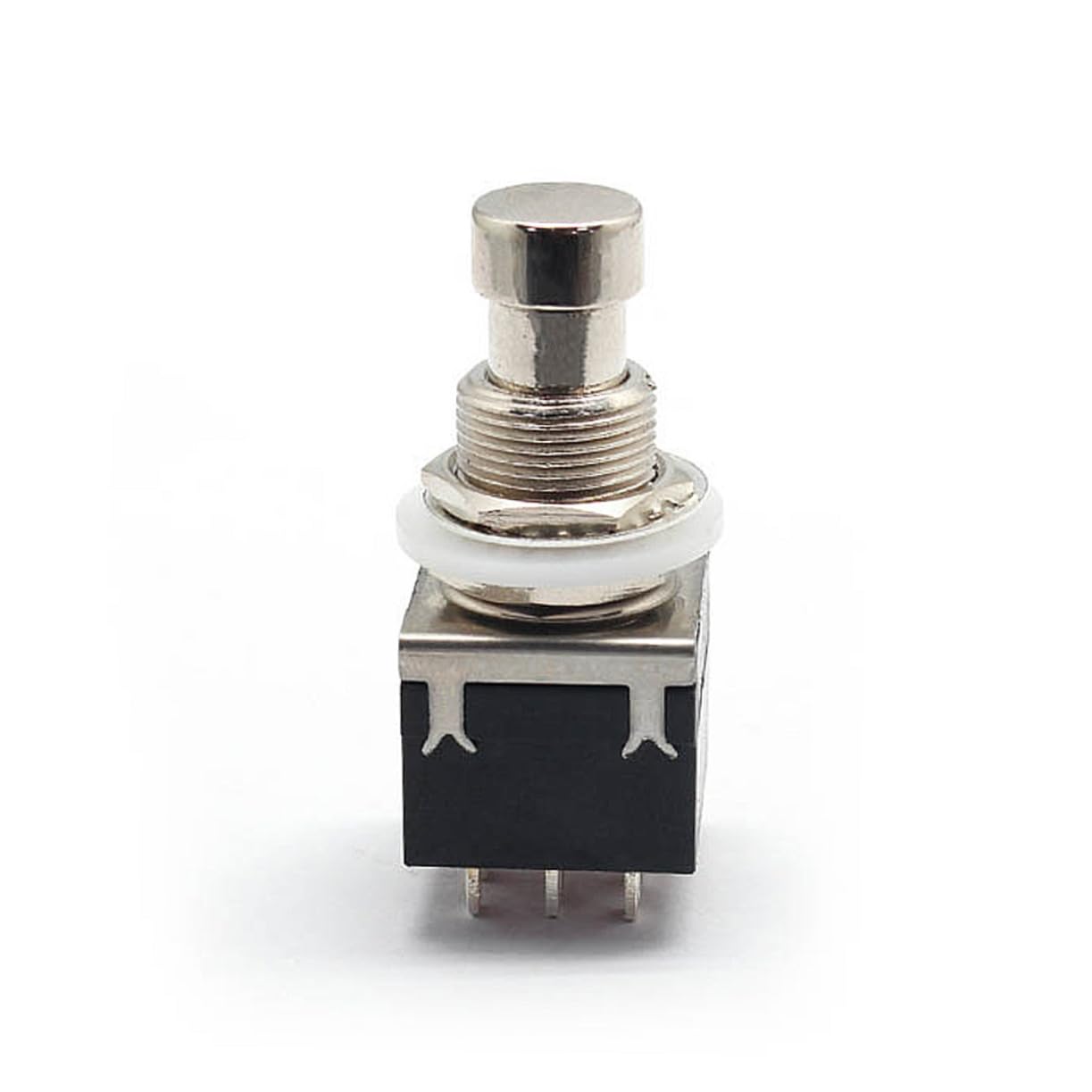 HEMOTON Foot Switch Guitar Black Single Switch Replacement for Effect Pedal 9-pin Box Accessory