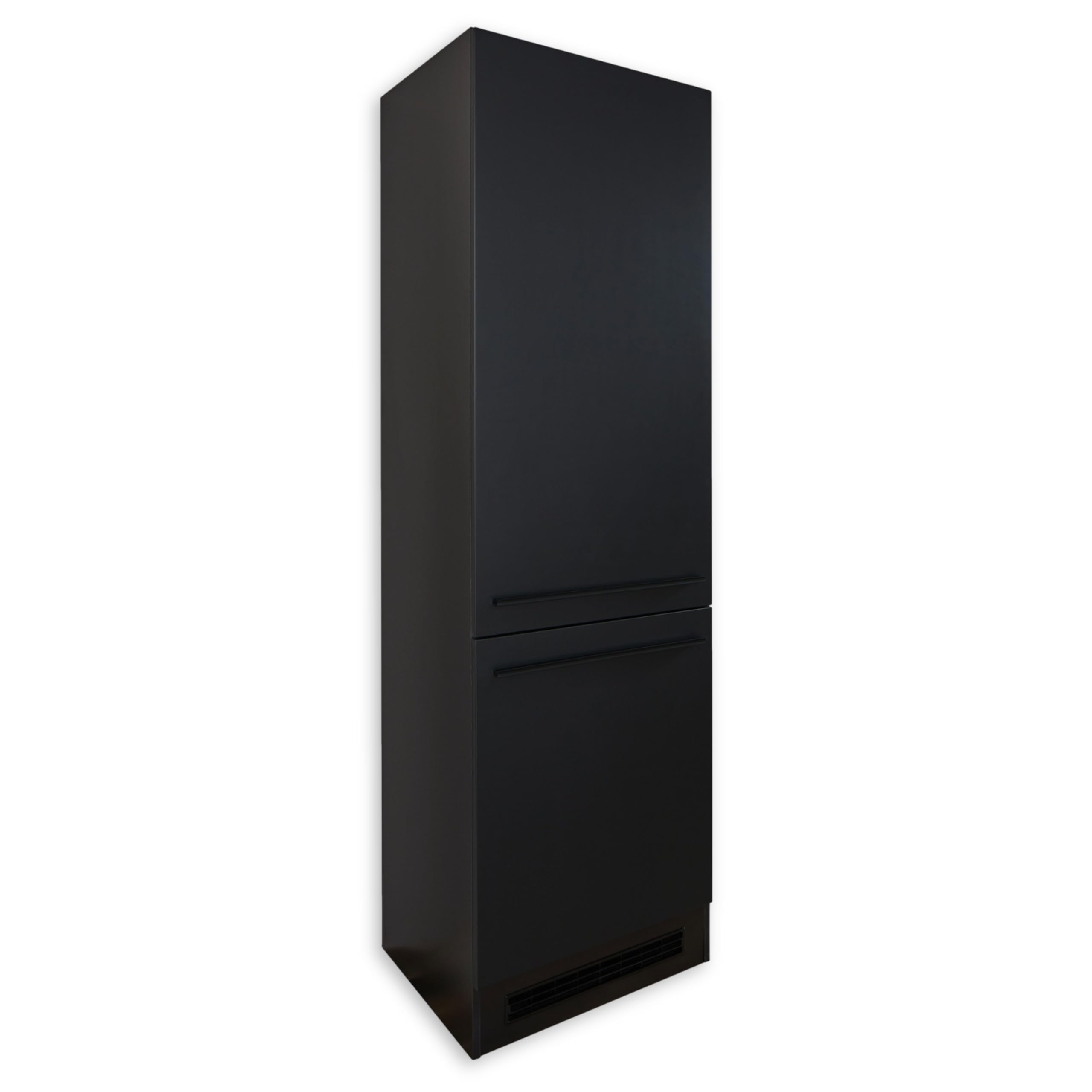 scaffetto frigorifero built-in matt black 8 compartimenti spaziosi