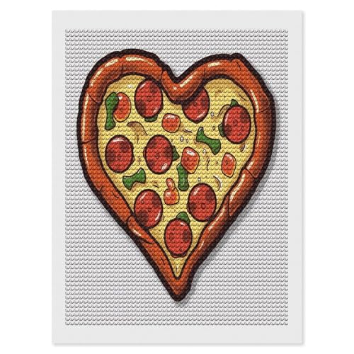 Kit de pintura de diamante de corazón para adultos: relájate en casa creando arte con brillo