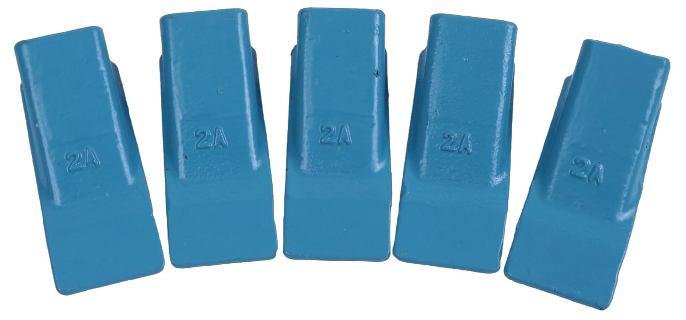 LSSOCH 2AH 2A Series Crimp On Bucket Teeth 2A 2AP T2A 2AHX 2AC (5 Pack 2AH Teeth Only)