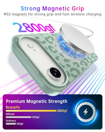Coque de téléphone esthétique iPhone 10 Air imprimé léopard - 4