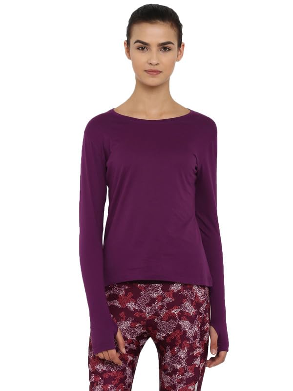 Ap'pulse Women's Long Sleeve Thumbopen Sports Tshirt-picture-17