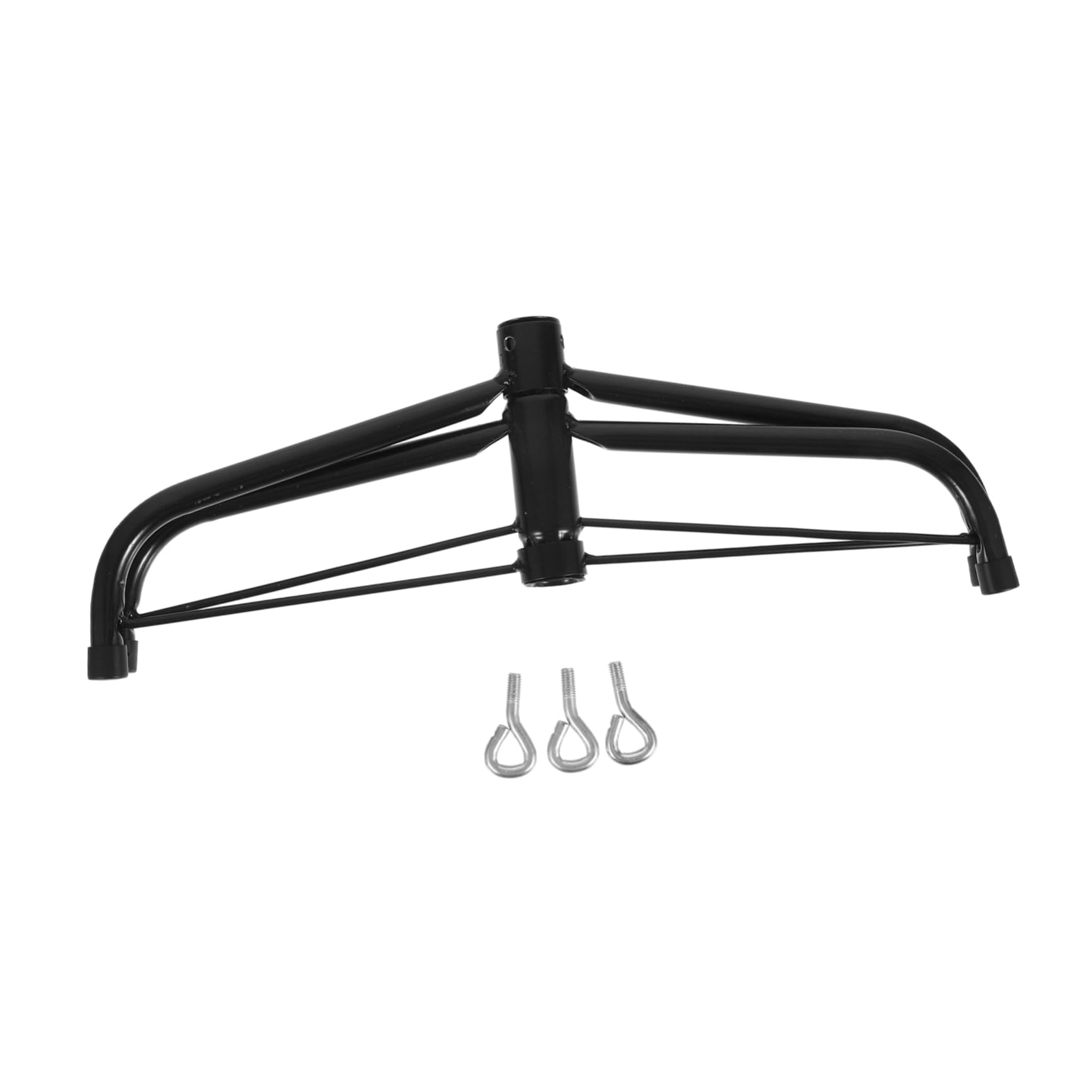 WHAMVOX 35cm Christmas Tree Base Metal Tree Stand Mat and Sturdy for Mini Artificial (Blackish)